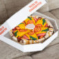 Boite a pizza avec 4 paires
