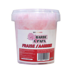Barbe a papa seau fraise
