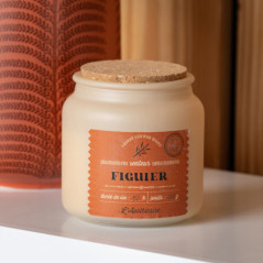 Bougie parfumee desert pot h10cm