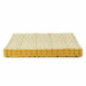 Matelas palette deperlant motif
