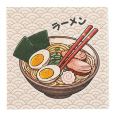 Serviette market 33x33cm x20