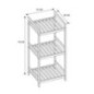 Etagere 3 niveaux bois / blanc