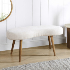 Banc forme haricot