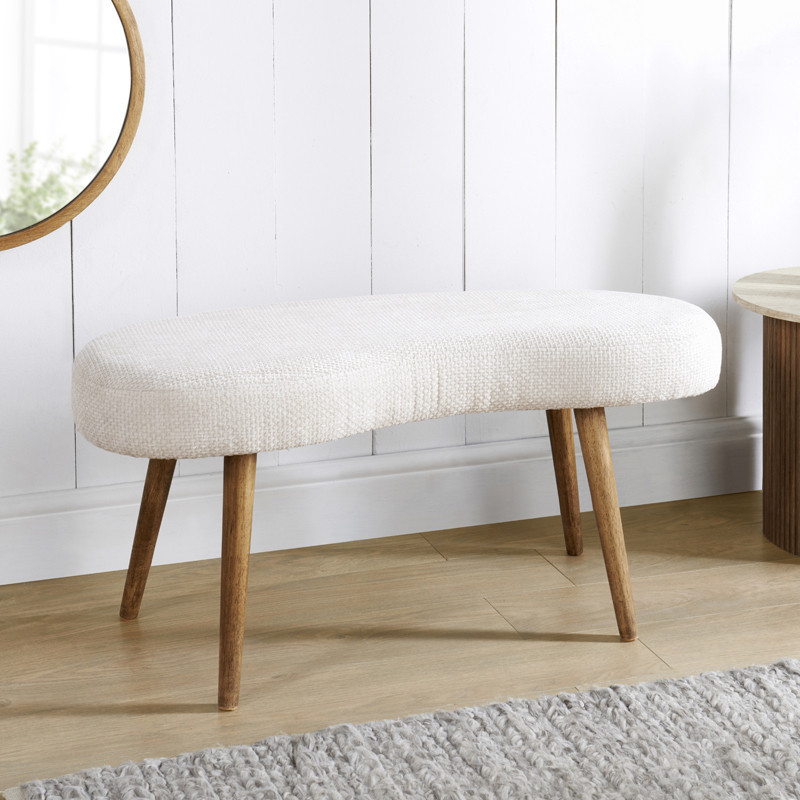Banc forme haricot