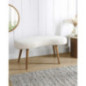 Banc forme haricot