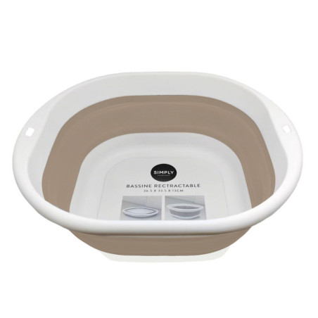 Bassine retractable l