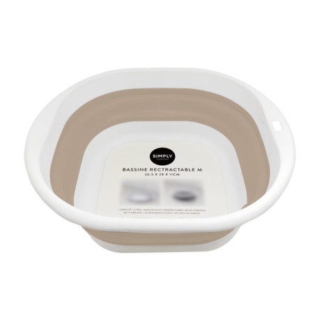 Bassine retractable m