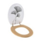 Abattant wc mdf  - zen gingko