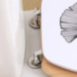 Abattant wc mdf  - zen gingko