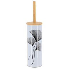 Brosse wc metal imprime zen