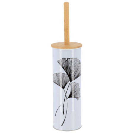 Brosse wc metal imprime zen