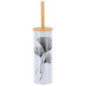 Brosse wc metal imprime zen