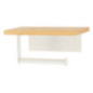 Derouleur papier wc blanc