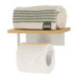 Derouleur papier wc blanc