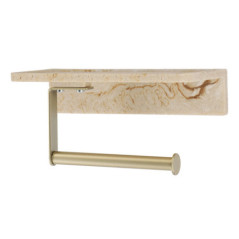Derouleur papier wc travertin
