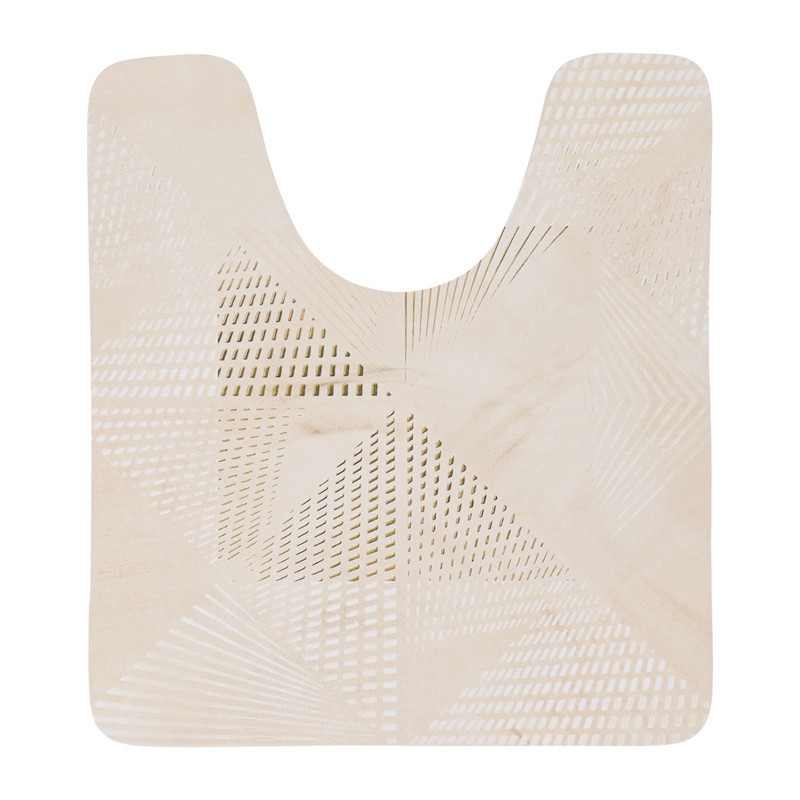 Tapis contour wc absorbant chic