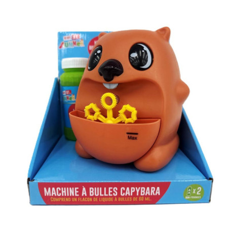 Machine a bulles capybara