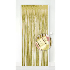 Rideau de porte dore 90x240cm