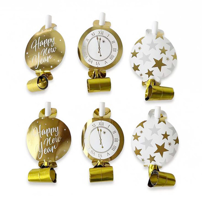 Lot de 6 sans genes festif