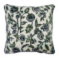 Coussin flowy 40x40cm bleu