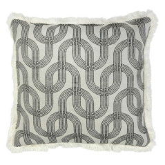 Coussin archi 40x40cm  gris