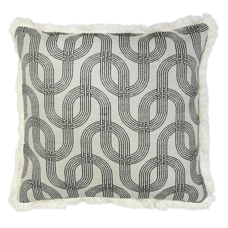 Coussin archi 40x40cm  gris