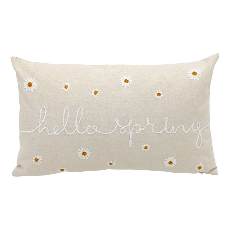 Coussin hello spring 30x50cm