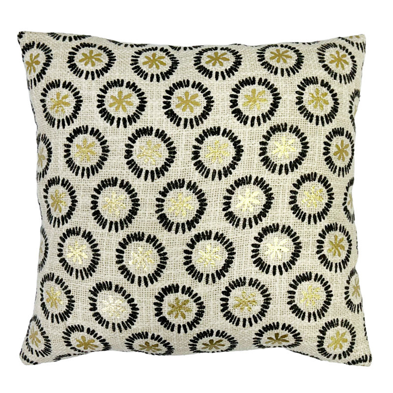 Coussin rondor 40x40cm beige