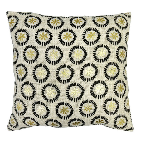 Coussin rondor 40x40cm beige