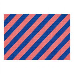 Set de table papier striee