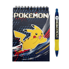 Carnet spirale avec stylo bille