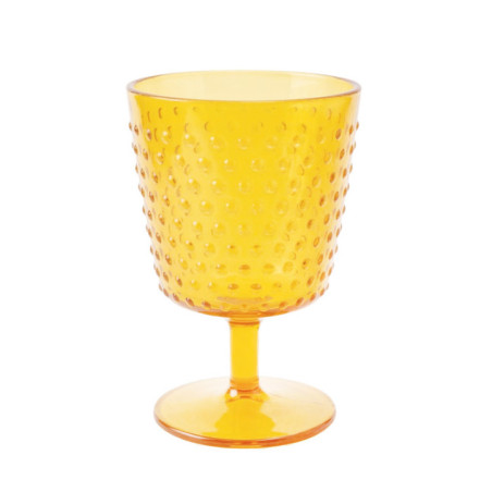 Verre a vin relief bubble