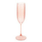 Coupe champagne plastique transp