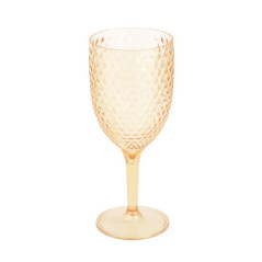 Verre a vin plastique transparen