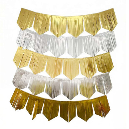 Rideau de porte 2 couleurs white