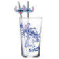 Set verre et deux pailles 480 ml