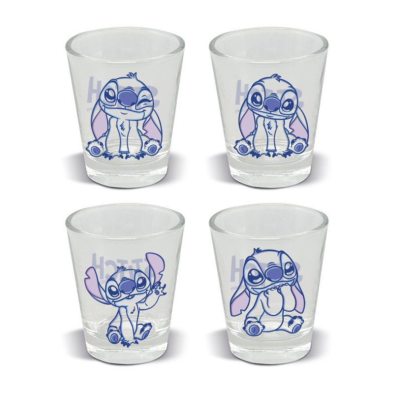 Set de 4 verres en cristal 50 ml