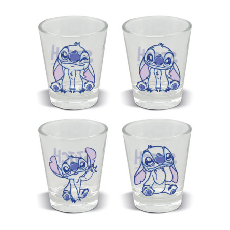 Set de 4 verres en cristal 50 ml