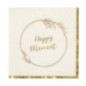 Serviette papier 33x33cm x20 whi