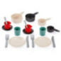 Set poele garnie dinette 32cm