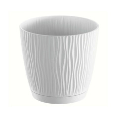 Pot sandy round eco wood o13cm b