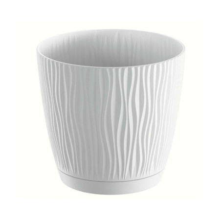 Pot sandy round eco wood o13cm b