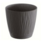 Pot sandy round eco wood o19cm a