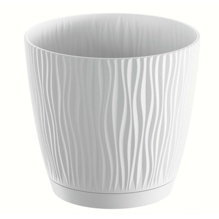 Pot sandy round eco wood o26cm b