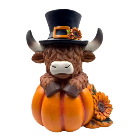 Statue highland chapeau 41cm