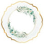 Assiettes x6 en carton ceremonie