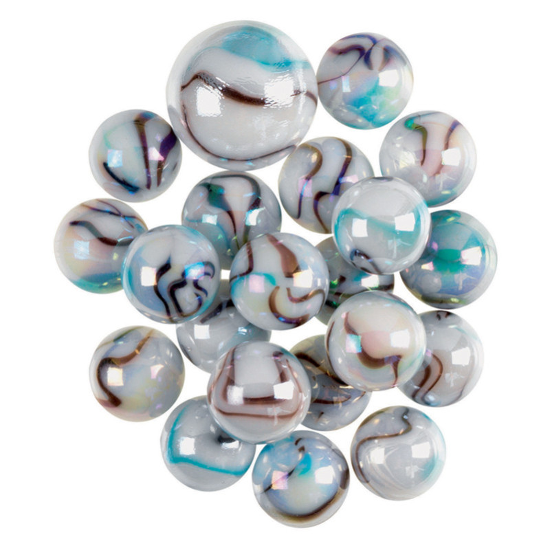 Filet 20 + 1 billes tigre blanc