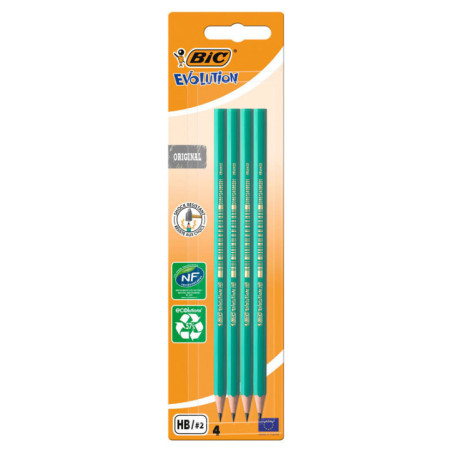 Crayons graphite x4 hb