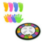 Jeu plaque tournante mains pieds