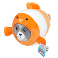 Peluches 27cm en pyjama 4ass